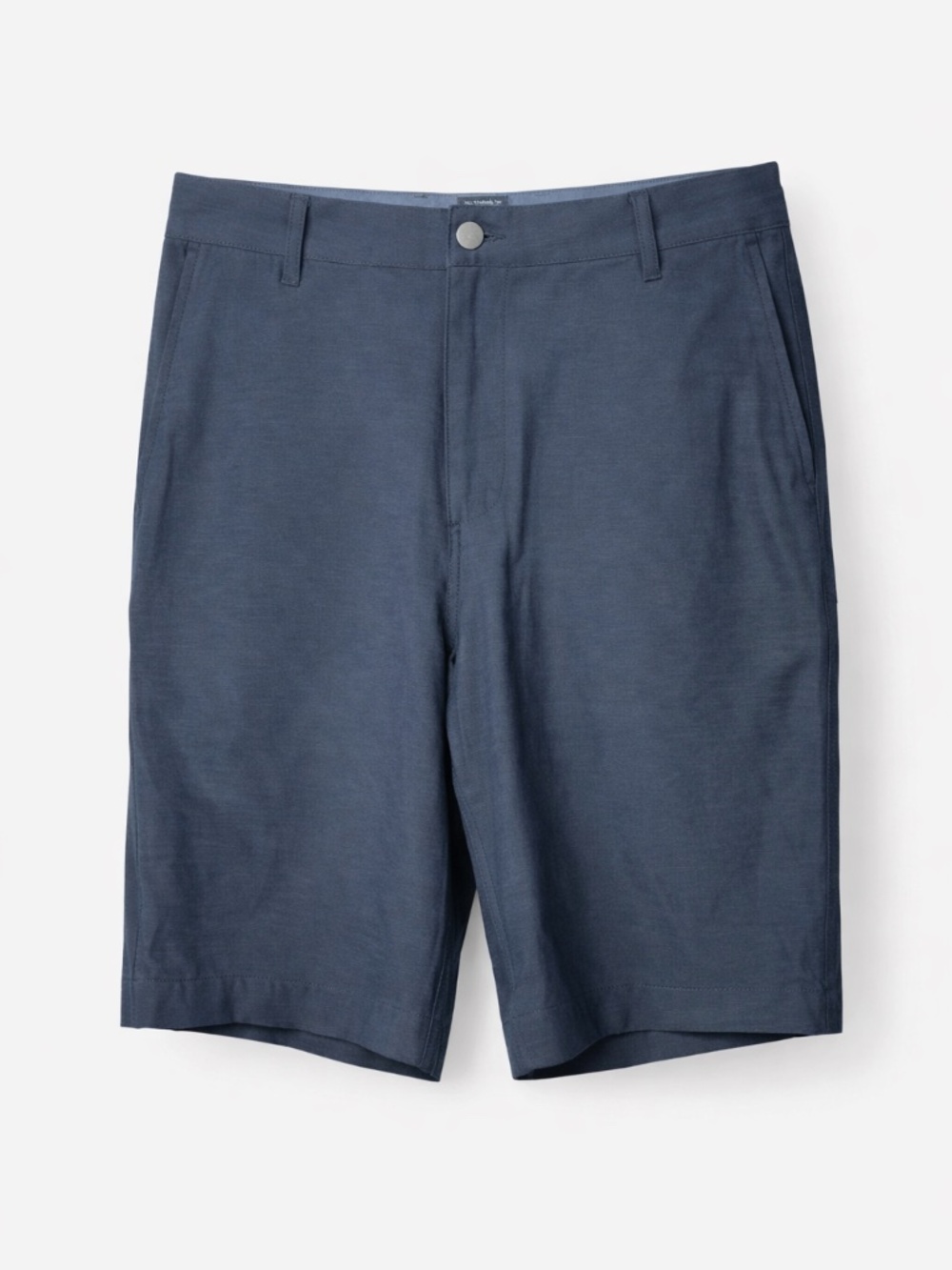 Faherty All Day Stretch Shorts Mens 31 9” Inseam Blue Flat Front Casual